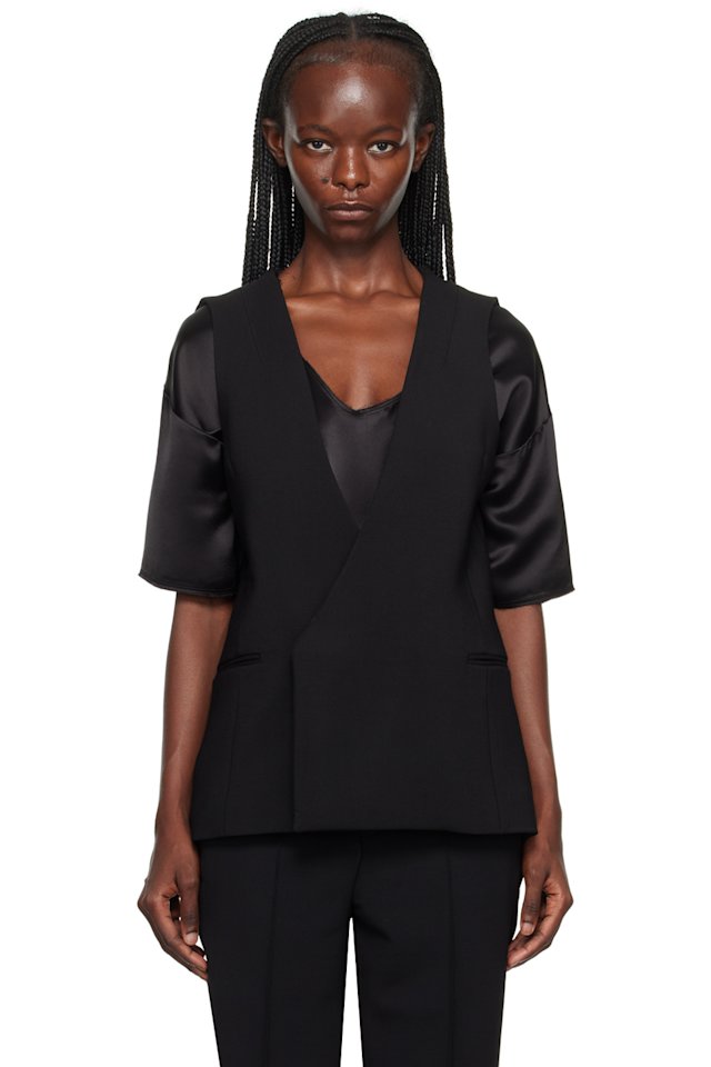 BITE — Black Tuxe Vest