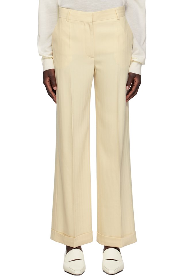 TOTEME — Beige Tailored Trousers