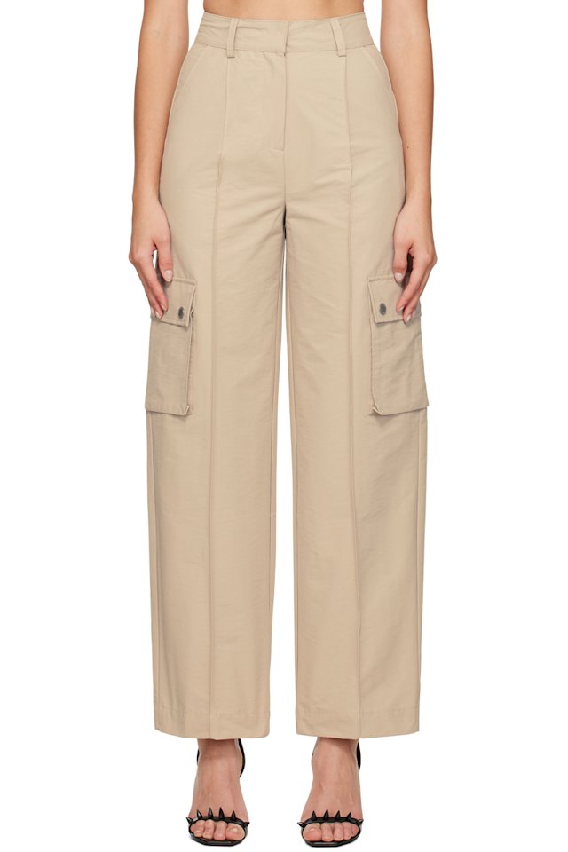 Han Kjobenhavn — Beige Baggy Trousers