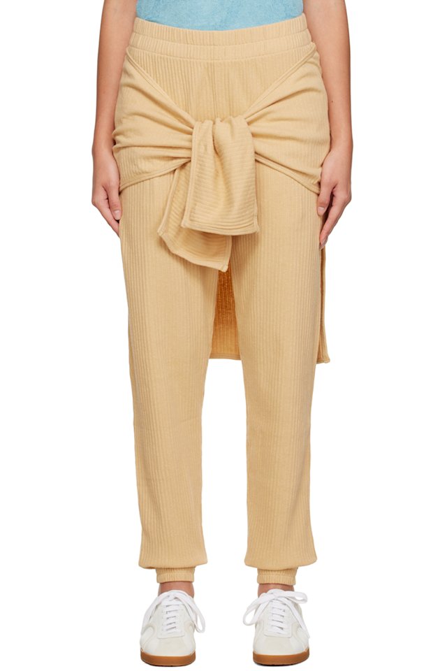 Baserange — Yellow Tour Lounge Pants