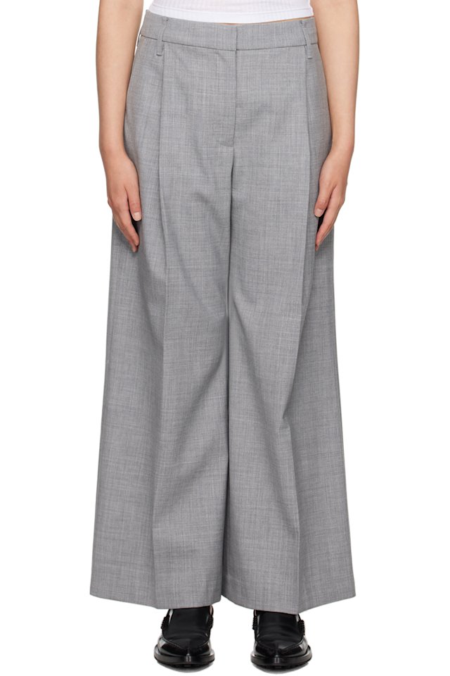 CAMILLA AND MARC — Gray Lazlo Trousers
