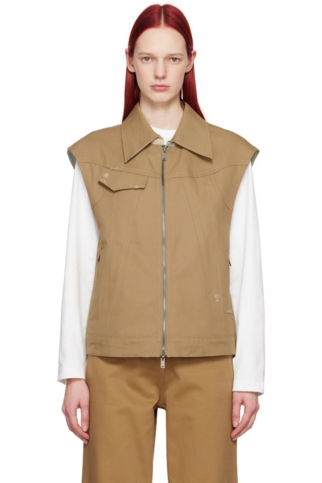 ADER error — Beige Poel Reversible Vest