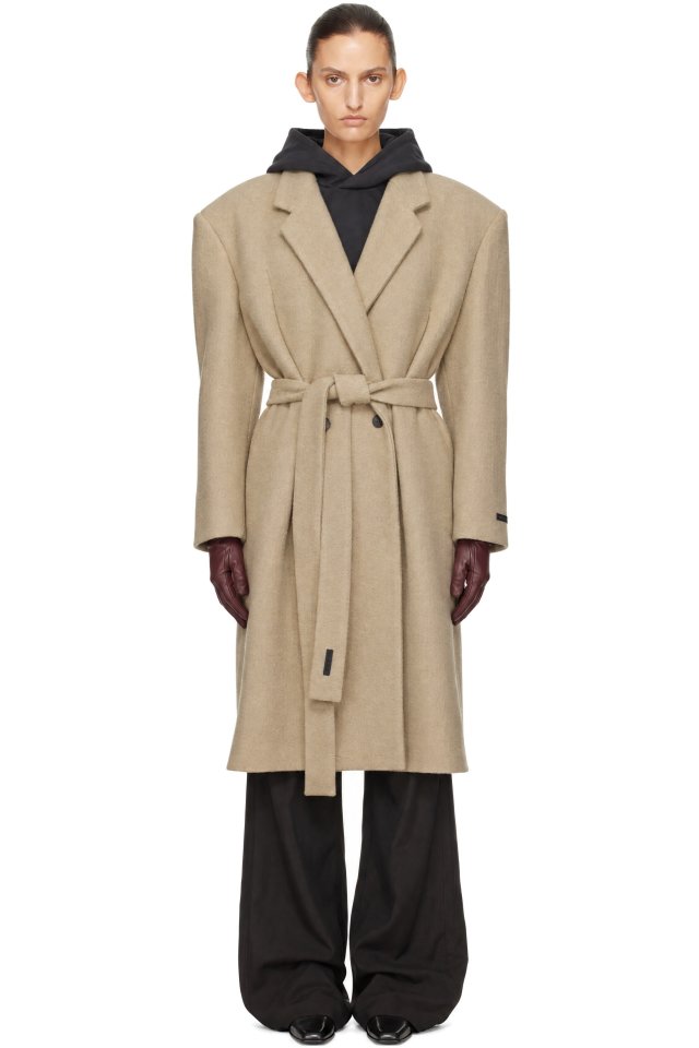 Fear of God — Beige Relaxed Coat