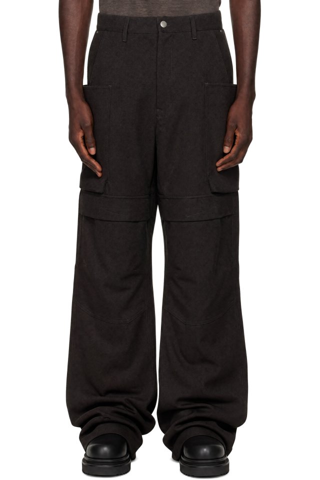 Rick Owens — Gray Porterville Stefan Cargo Pants