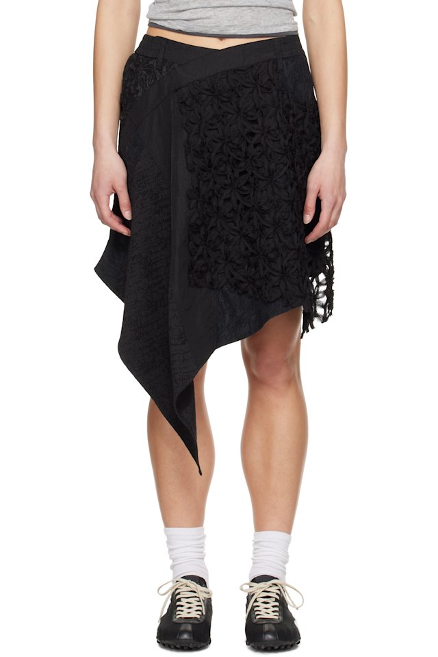 ADER error — Black Medium Miniskirt