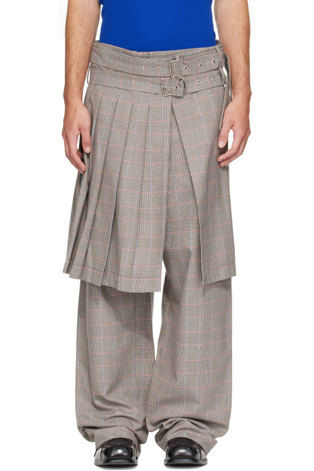 Charles Jeffrey LOVERBOY — Multicolor Clash Of Clans Edition Skirt Trousers