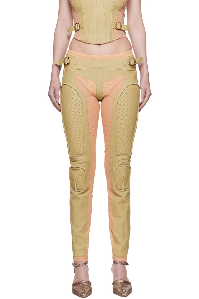 KNWLS — Khaki & Pink GTR Trousers