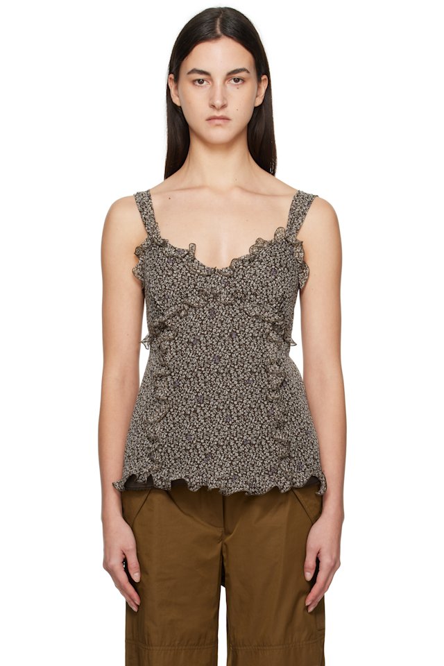 Weekend Max Mara — Brown Naro Camisole