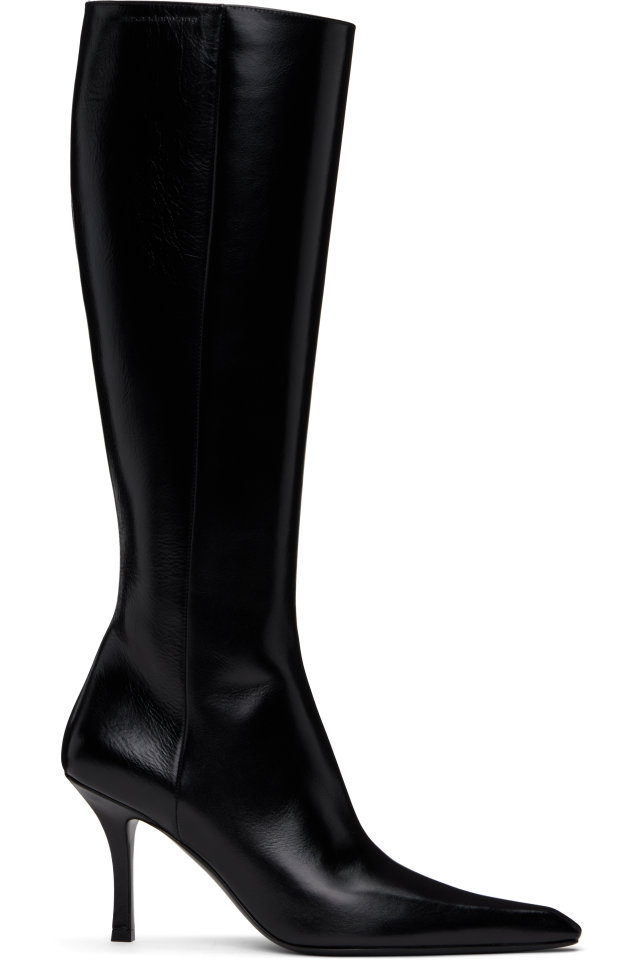 Alexander Wang — Black Vivica 85mm Knee-High Tall Boots