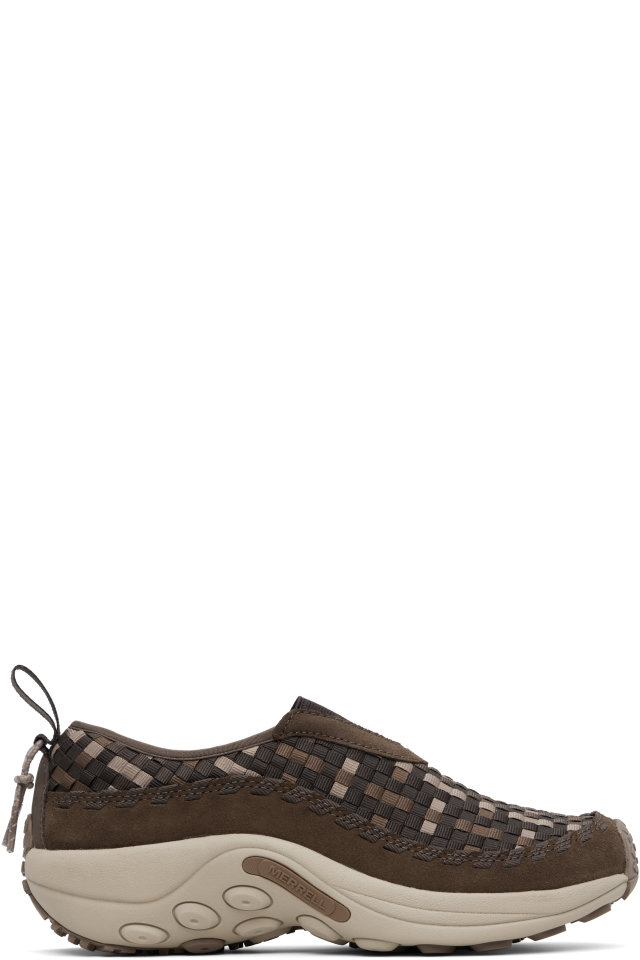 Merrell 1TRL — Brown Jungle Moc EVO Woven SE Sneakers