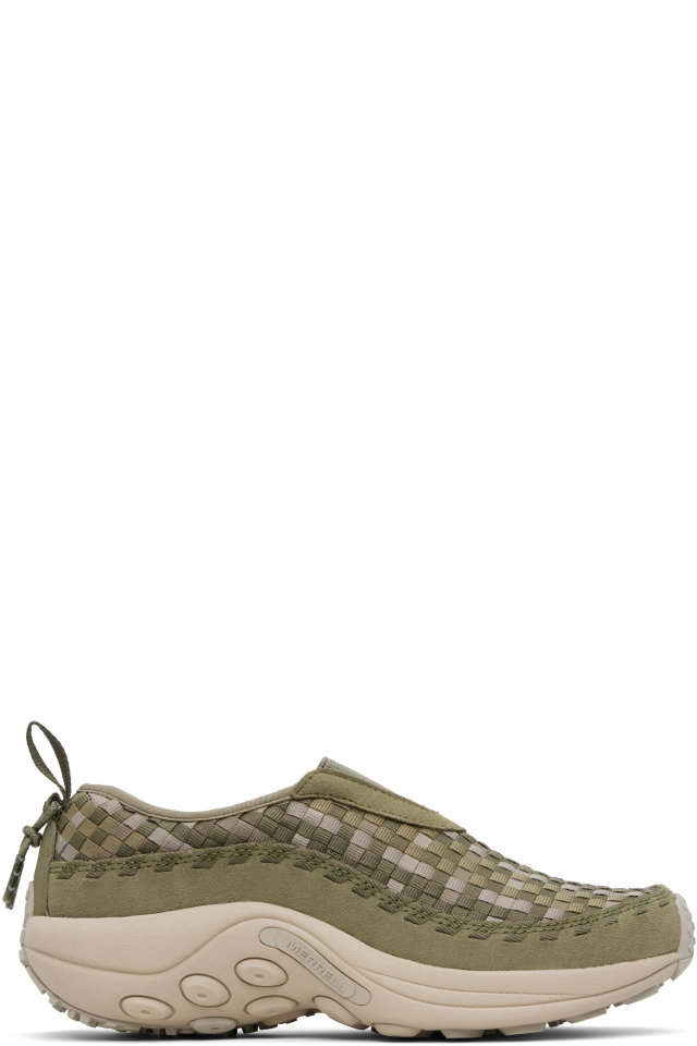 Merrell 1TRL — Green Jungle Moc EVO Woven SE Sneakers
