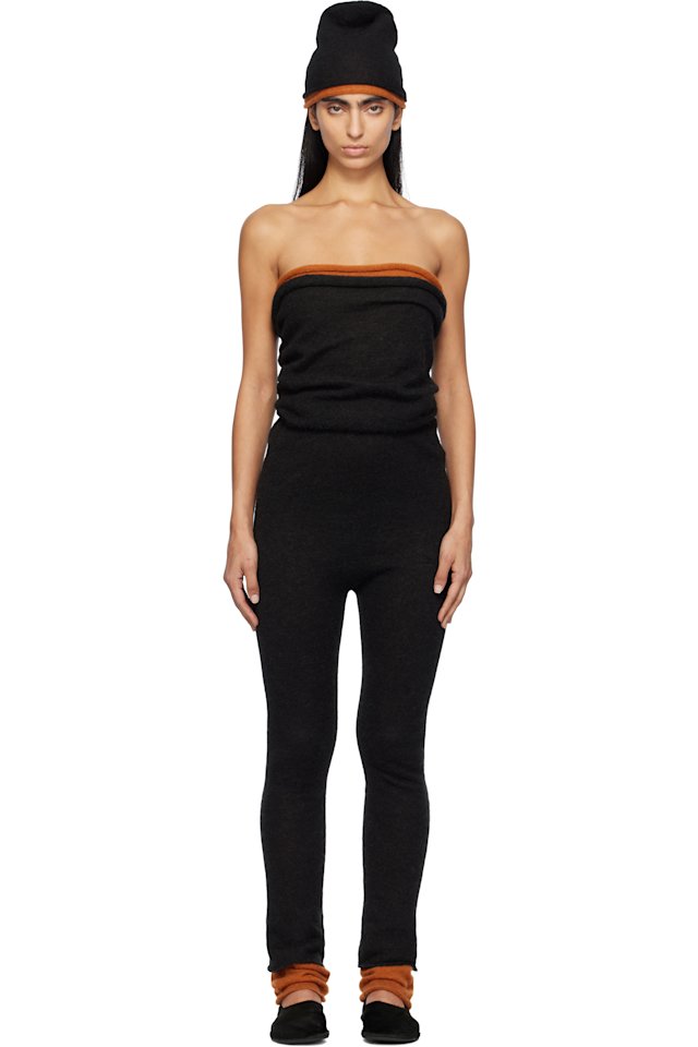ISSEY MIYAKE — Black Interplay Trousers