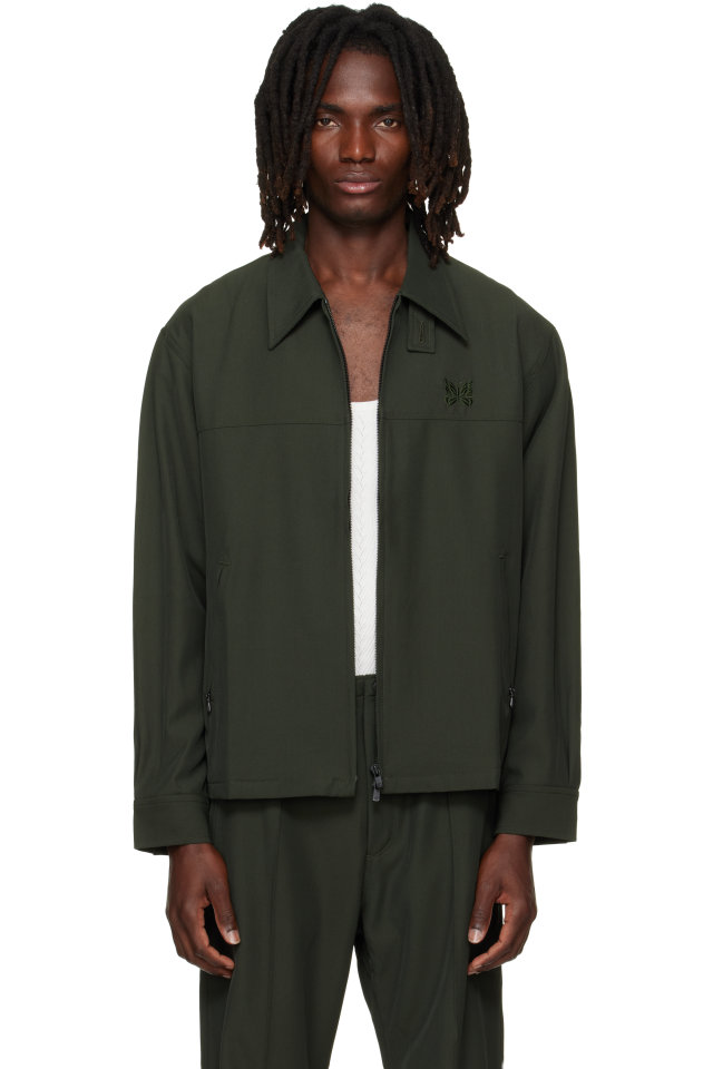 NEEDLES — Khaki Cavalry Twill Sport Jacket