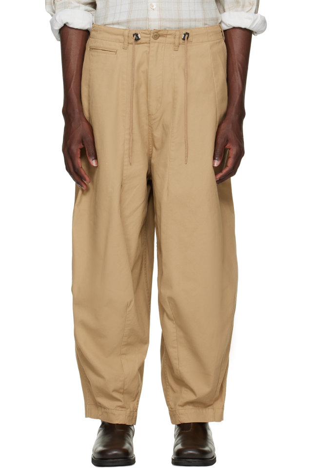 NEEDLES — Khaki H.D. Military Trousers