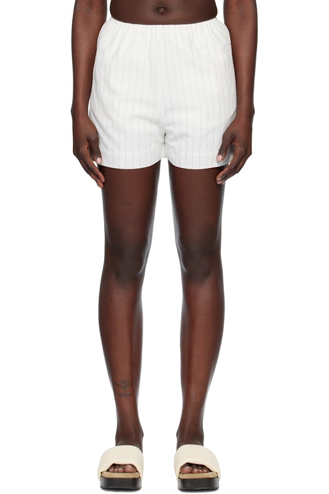Nanushka — White Dylla Shorts