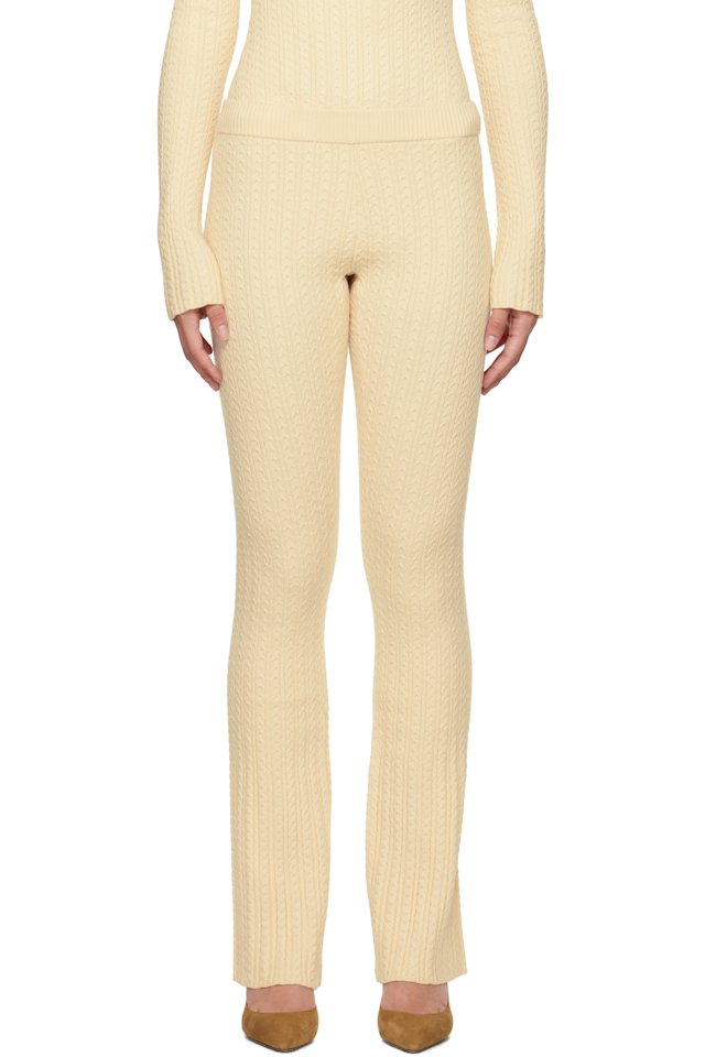 GUIZIO — Off-White Camille Lounge Pants