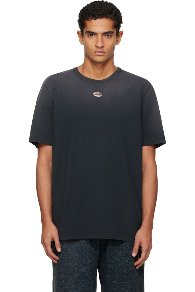 Diesel — Black T-Adjust-T1 T-shirt