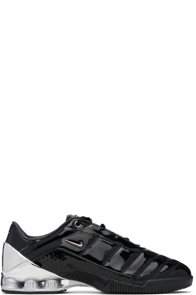 Nike — Black & Silver Total 90 Shox Magia Sneakers