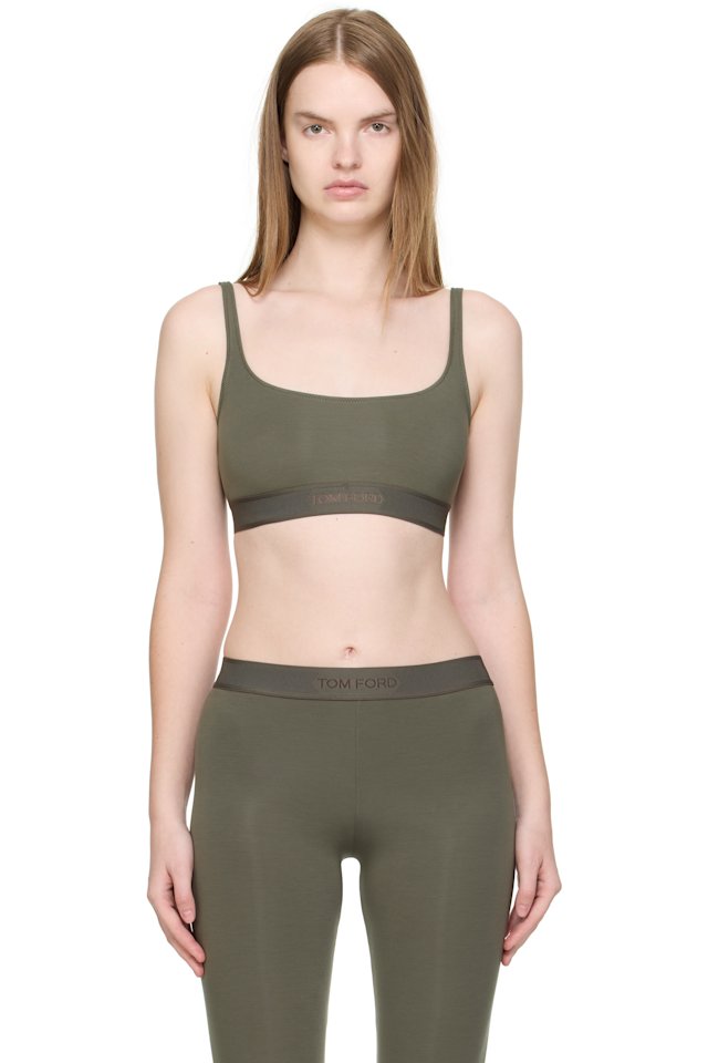 TOM FORD — Green Signature Bralette