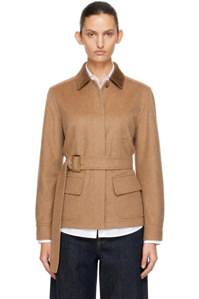 Max Mara — Tan Leva Jacket