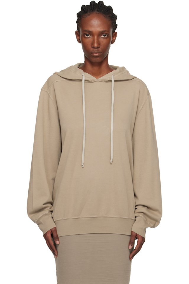 Rick Owens DRKSHDW — Taupe Concordians Oversized Hoodie