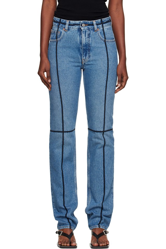 MM6 Maison Margiela — Blue 5 Pockets Jeans