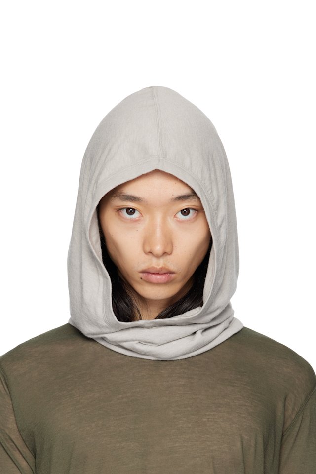 Rick Owens — Off-White Concordians Knit Hood