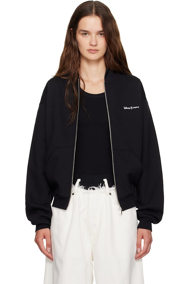 Coperni — Black Disney Maleficent Zip Up Hoodie