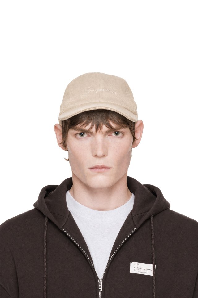 JACQUEMUS — Beige 'The Cachemiro baseball' Cap