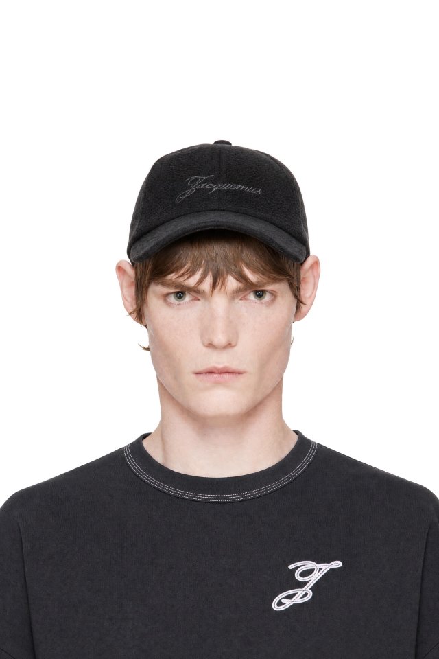 JACQUEMUS — Gray 'The Cachemiro baseball' Cap