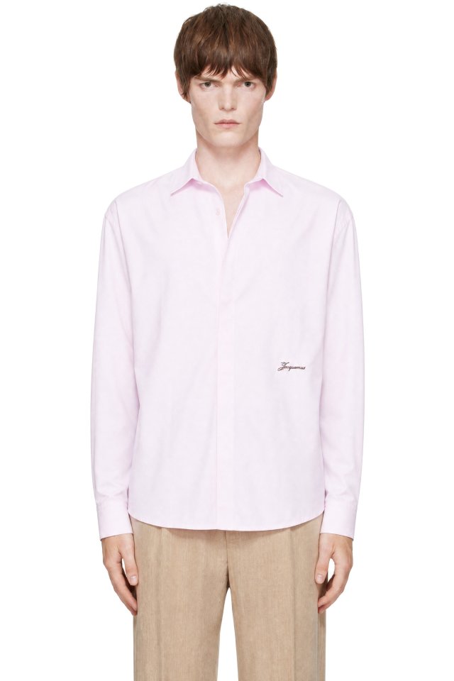 JACQUEMUS — Pink 'The Simon' Shirt