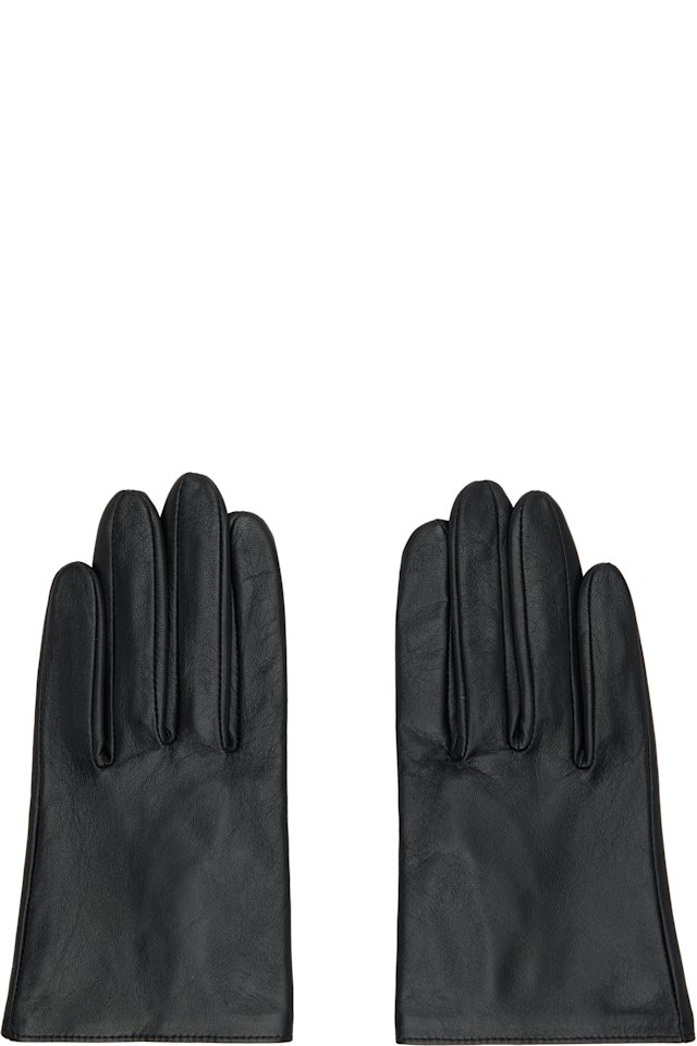 YOHJI YAMAMOTO — Black Short Gloves