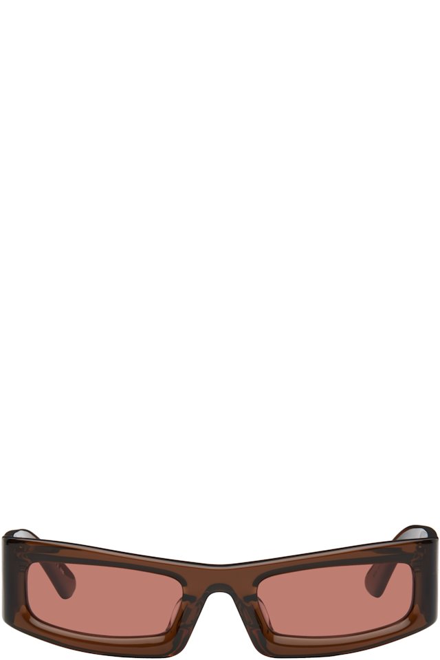 Entire Studios — Brown Atheric Sunglasses