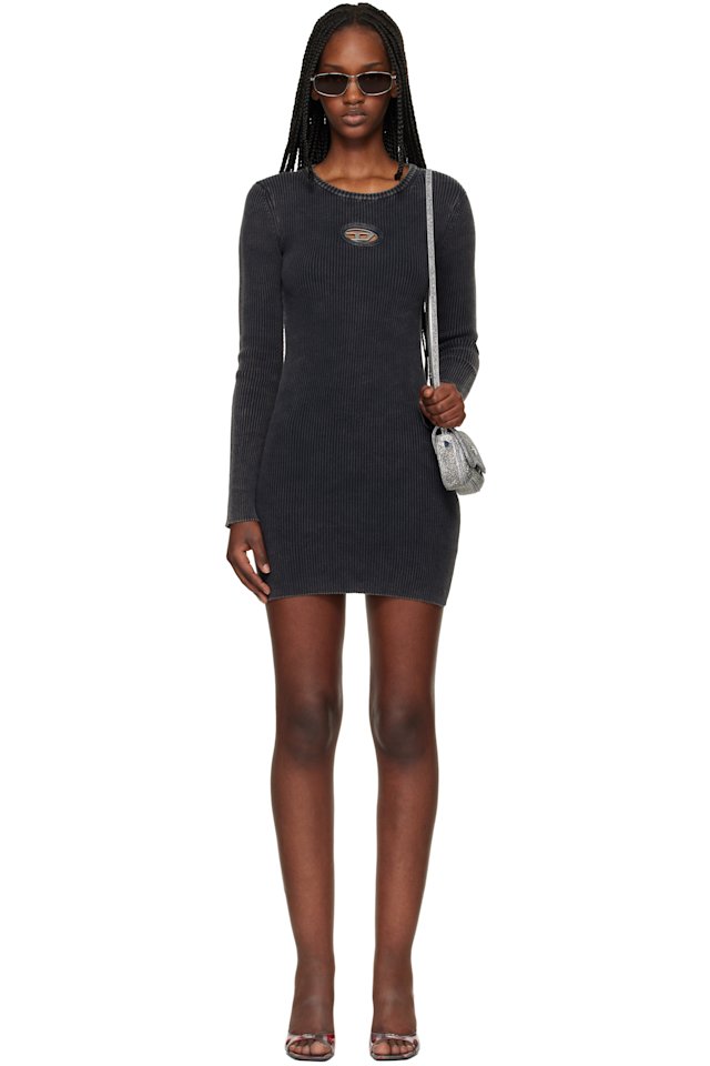 Diesel — Gray M-Anchorage-LS Minidress