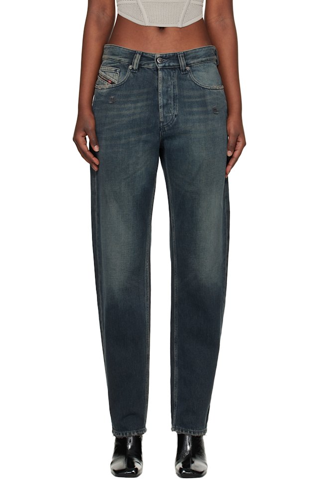 Diesel — Navy 1988 D-Ark Regular Jeans