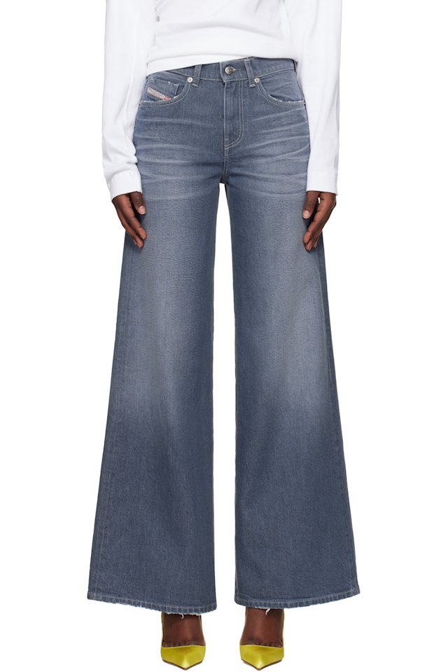 Diesel — Gray 1978 D-Akemi Flare Jeans