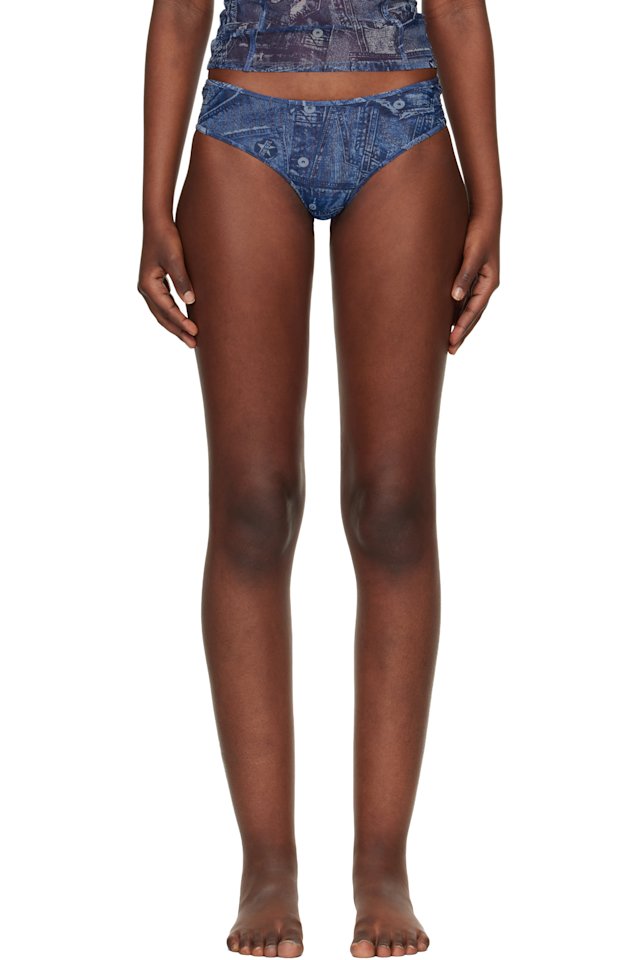 Diesel — Blue Tasha-Dnm Briefs