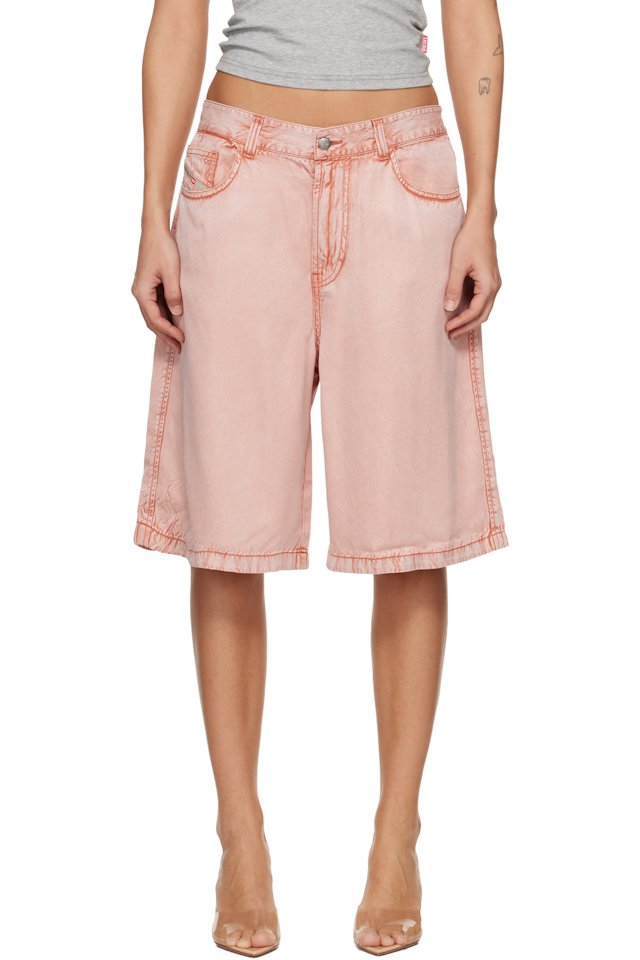 Diesel — Pink P-Desi Shorts