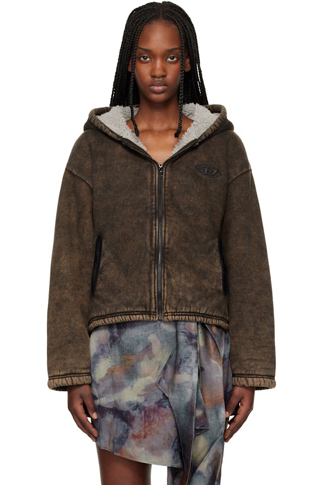 Diesel — Brown F-Ella Hoodie