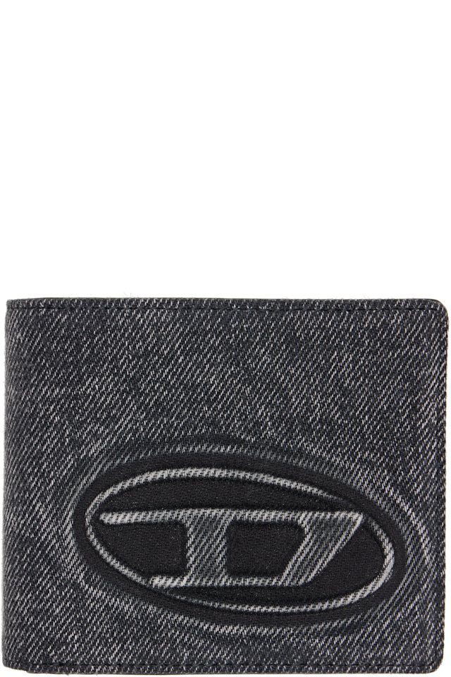 Diesel — Black 1dr Bifold Wallet