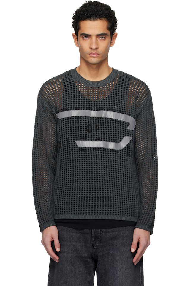 Diesel — Gray K-Roch Sweater
