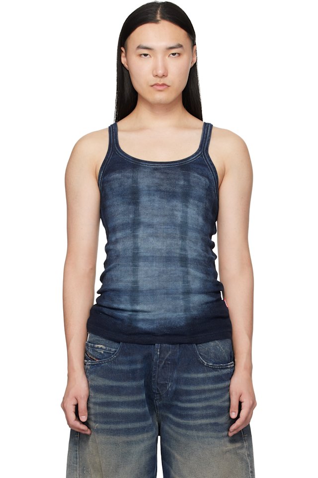 Diesel — Navy T-Urho Tank Top