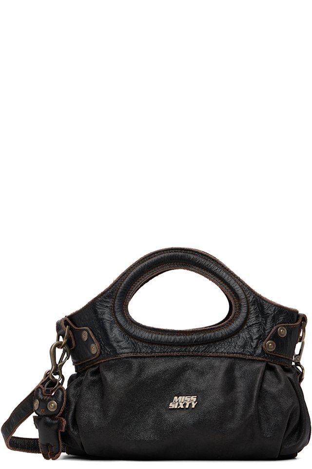 Miss Sixty — Black & Brown KNWLS Edition Distressed Bag