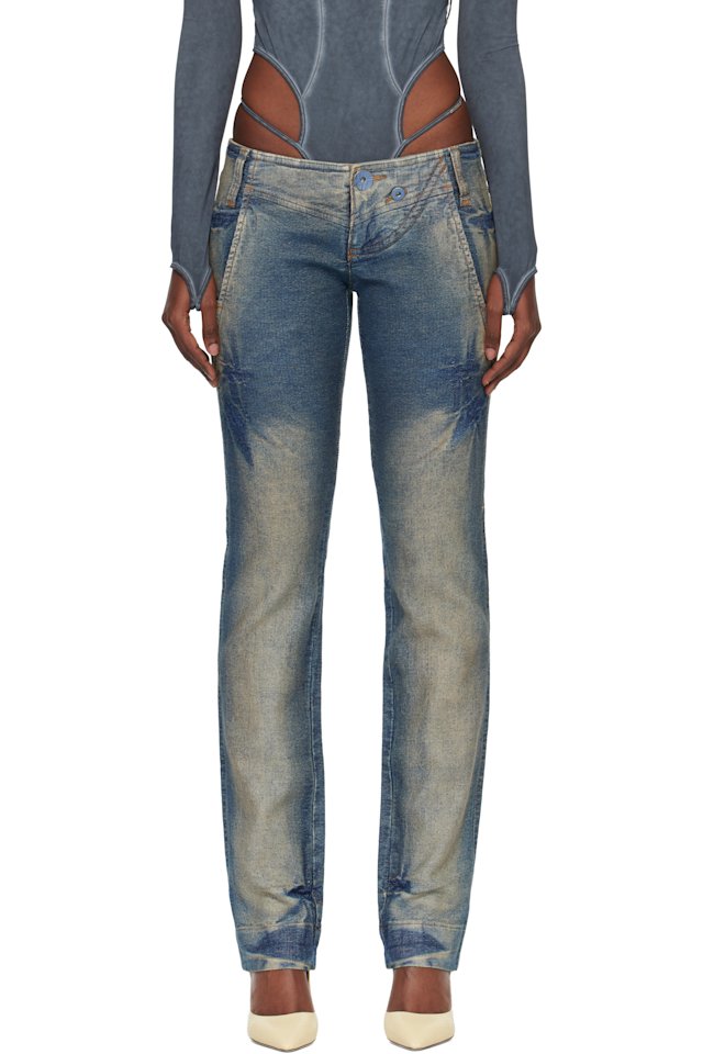 Miss Sixty — Blue KNWLS Edition Tie Dye Jeans