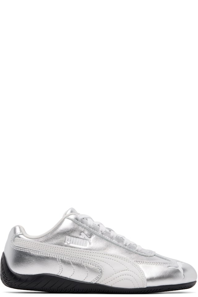 PUMA — Silver Speedcat Sneakers