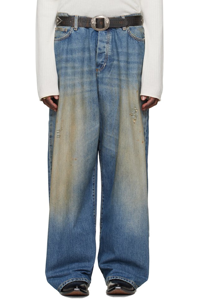 424 — Blue 'Big Daddy' Jeans