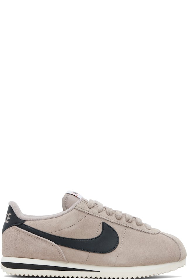 Nike — Taupe Cortez Sneakers