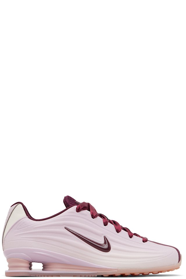 Nike — Purple & Burgundy Shox Z SE Sneakers