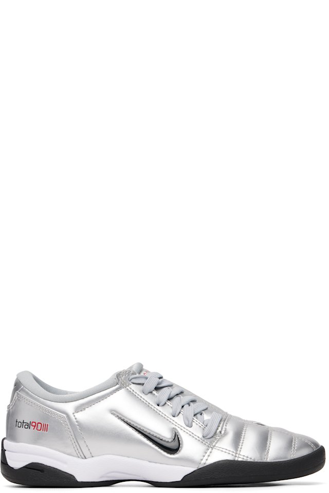 Nike — Silver Total 90 Sneakers