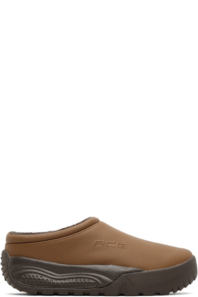 Nike — Brown ACG Rufus Loafers